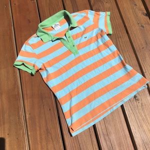 Lacoste collared polo top